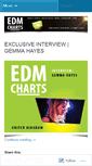 Mobile Screenshot of edmcharts.com
